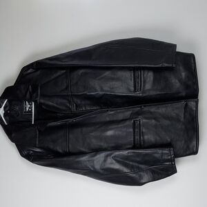 Faux Leather Men's Coat by Reportage